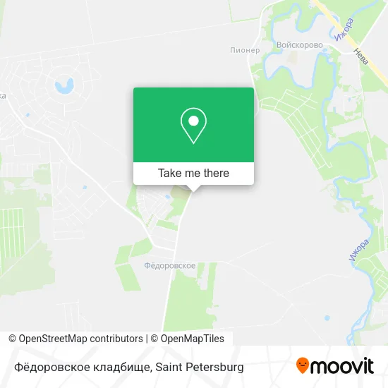Фёдоровское кладбище map