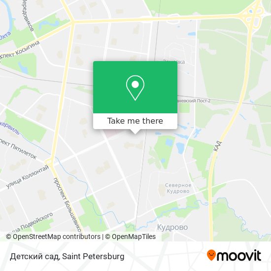 Детский сад map