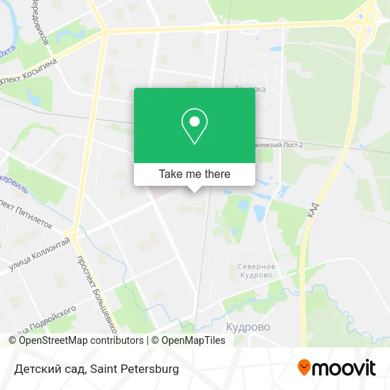 Детский сад map