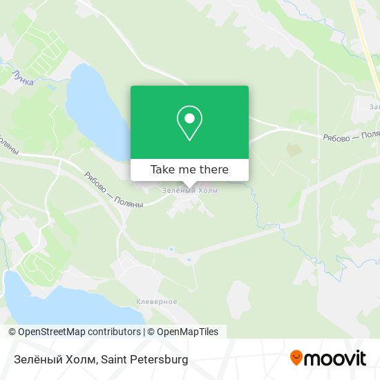 Зелёный Холм map