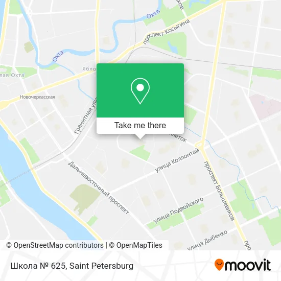 Школа № 625 map