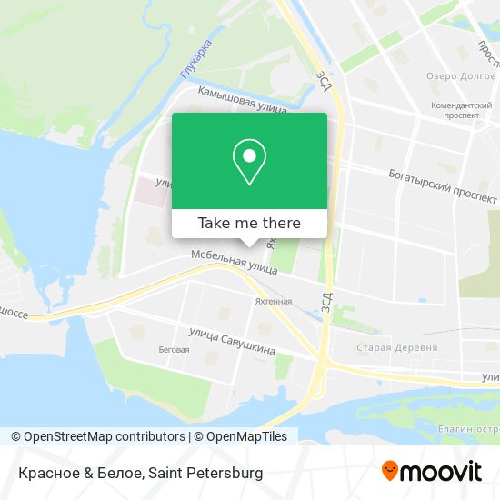 Красное & Белое map