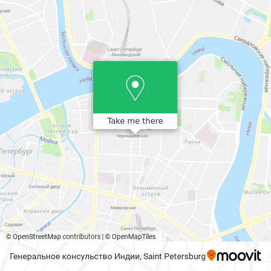Генеральное консульство Индии map
