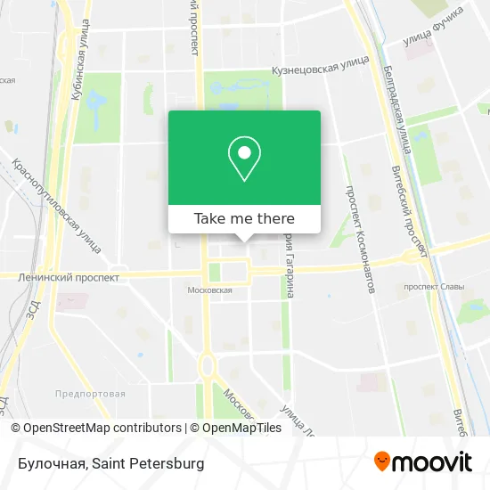 Булочная map