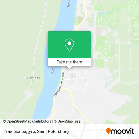 Улыбка радуги map