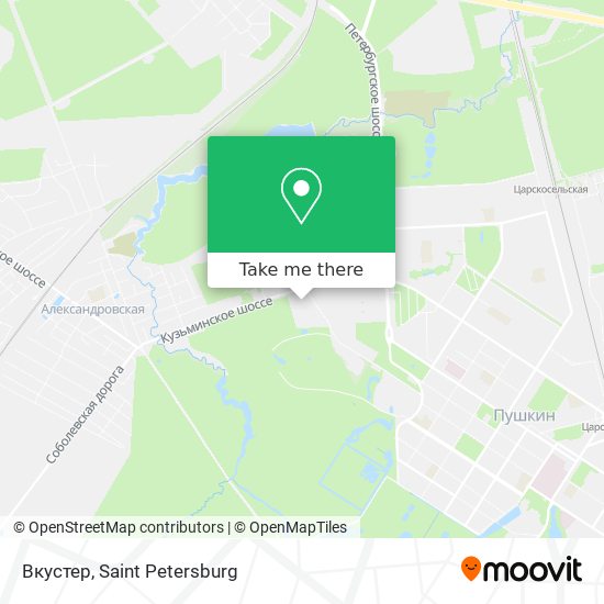 Вкустер map