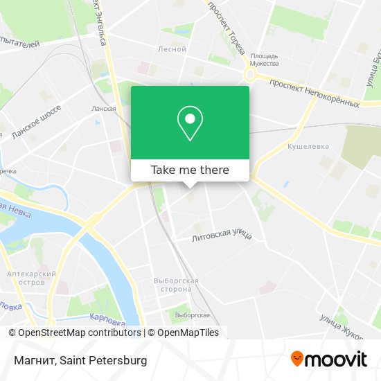 Магнит map