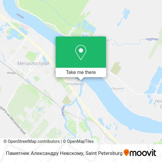 Памятник Александру Невскому map