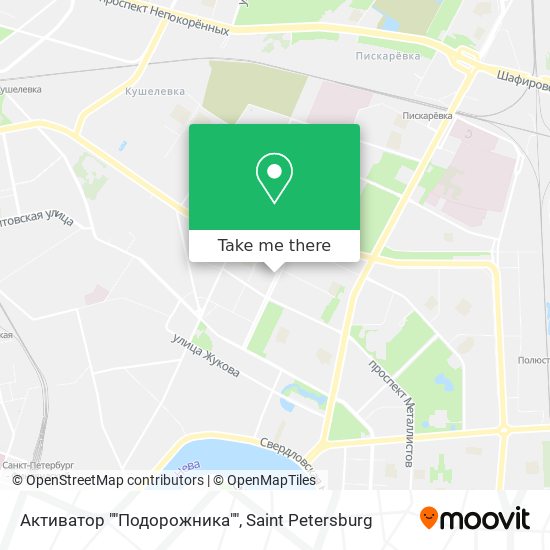 Активатор ""Подорожника"" map