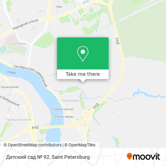 Детский сад № 92 map