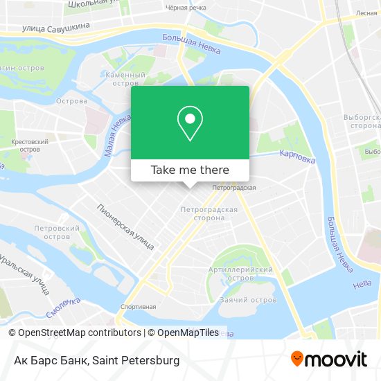 Ак Барс Банк map
