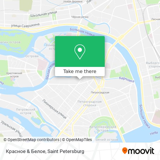 Красное & Белое map