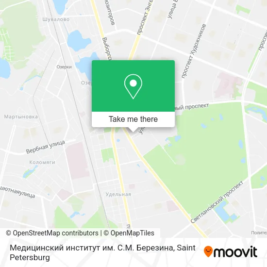 Медицинский институт им. С.М. Березина map