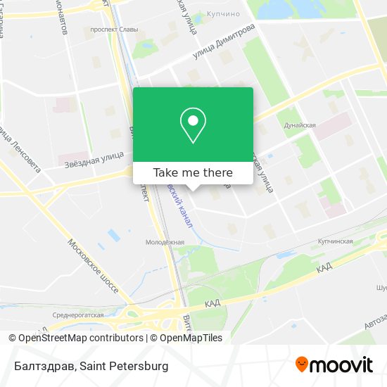 Балтздрав map