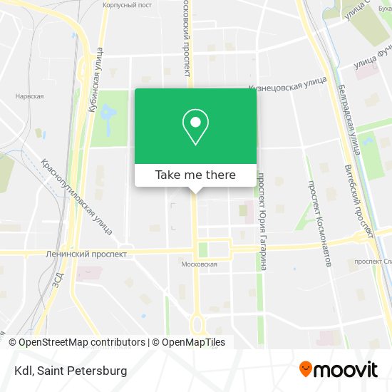 Kdl map