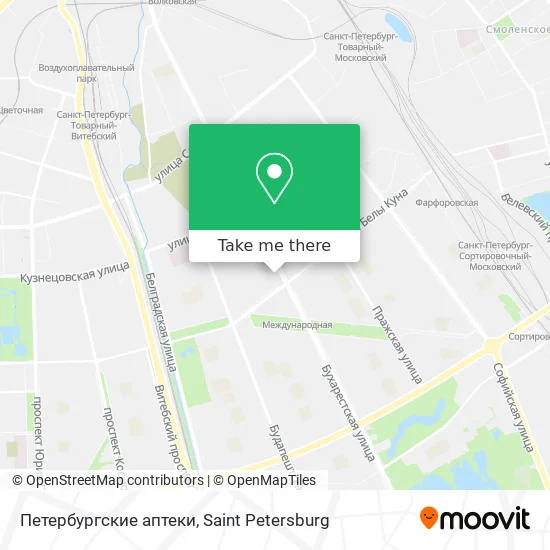 Петербургские аптеки map
