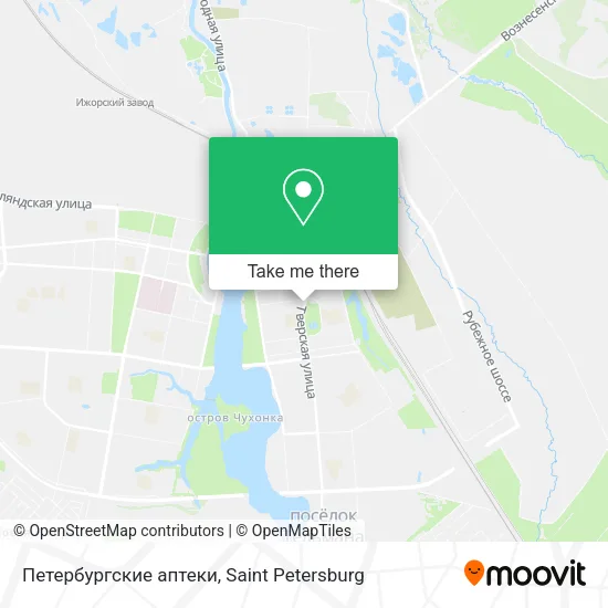 Петербургские аптеки map