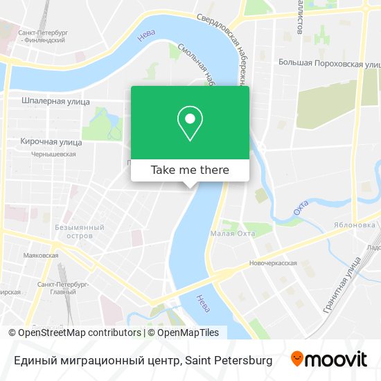 Единый миграционный центр map