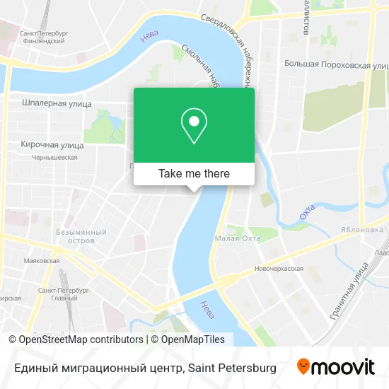 Единый миграционный центр map