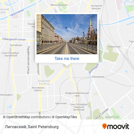 Лиговский map