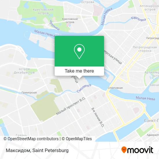 Максидом map