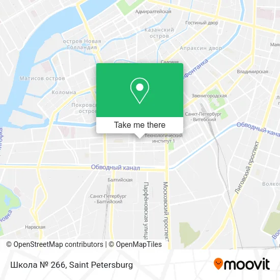 Школа № 266 map