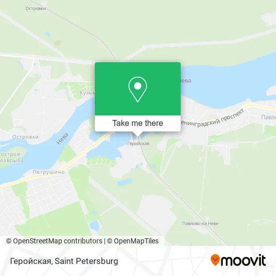 Геройская map