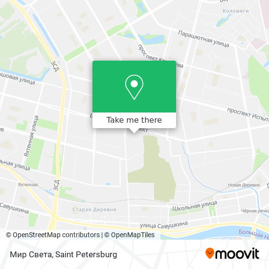 Мир Света map
