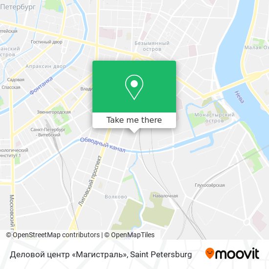 Деловой центр «Магистраль» map