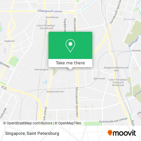 Singapore map