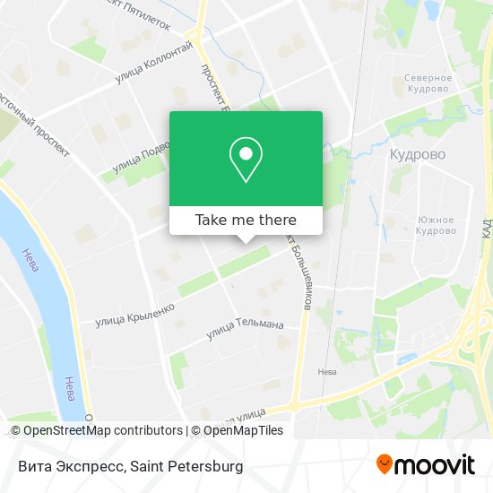 Вита Экспресс map