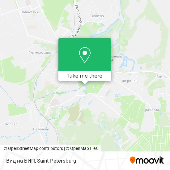 Вид на БИП map