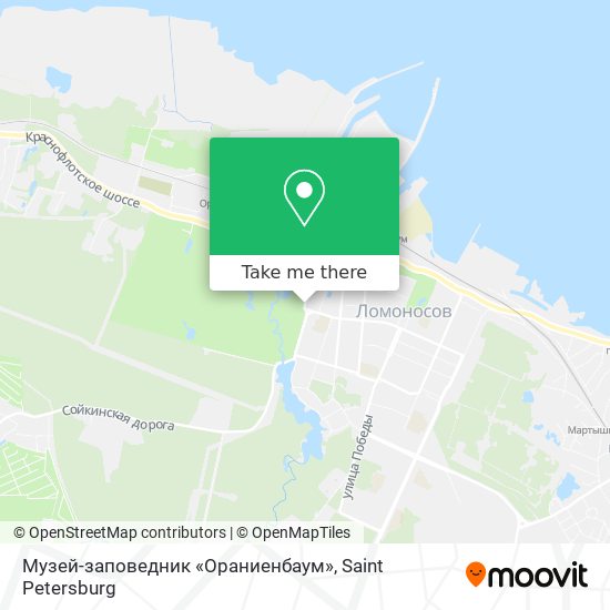 Музей-заповедник «Ораниенбаум» map