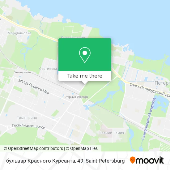 бульвар Красного Курсанта, 49 map