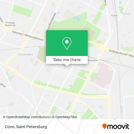 Ozon map