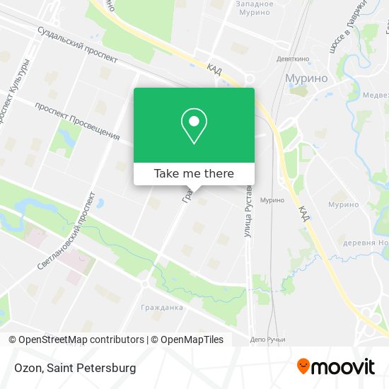 Ozon map