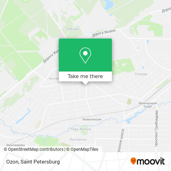 Ozon map