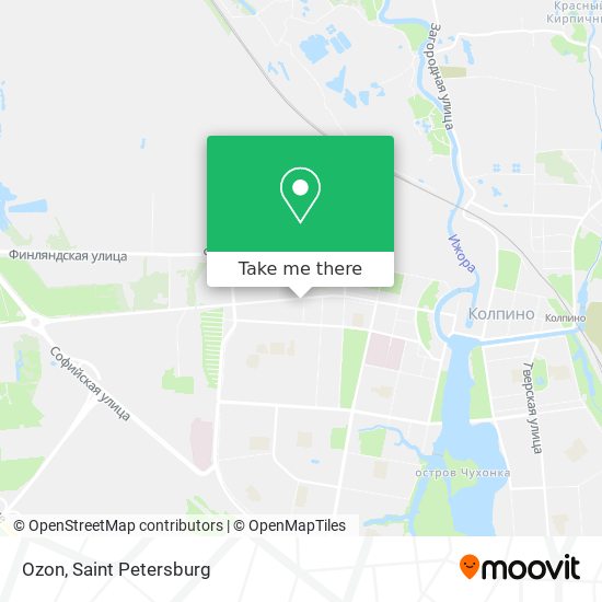 Ozon map