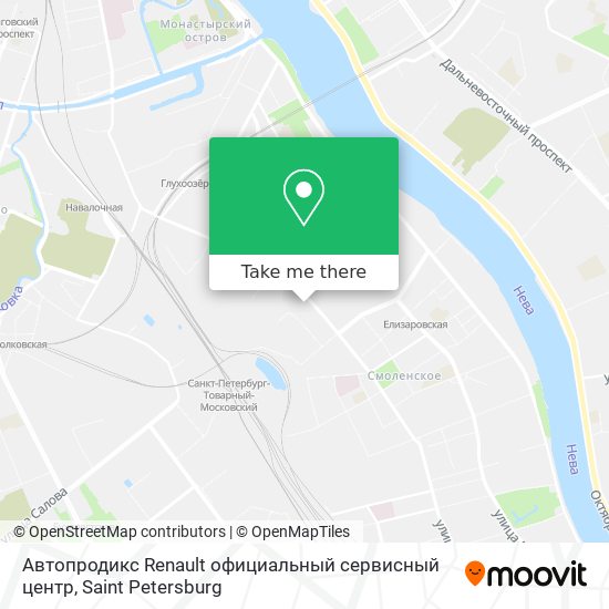 Автопродикс Renault официальный сервисный центр map