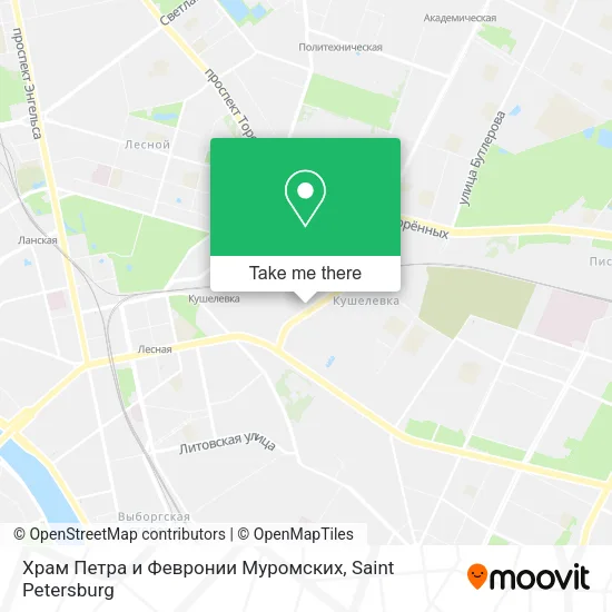 Храм Петра и Февронии Муромских map