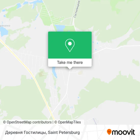 Деревня Гостилицы map