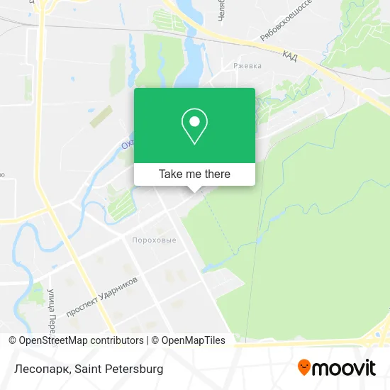 Лесопарк map