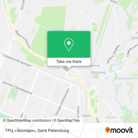 ТРЦ «Экопарк» map
