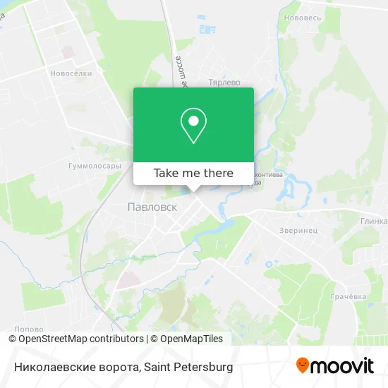 Николаевские ворота map