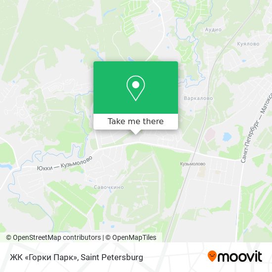 ЖК «Горки Парк» map