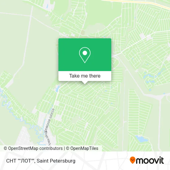 СНТ ""ЛОТ"" map