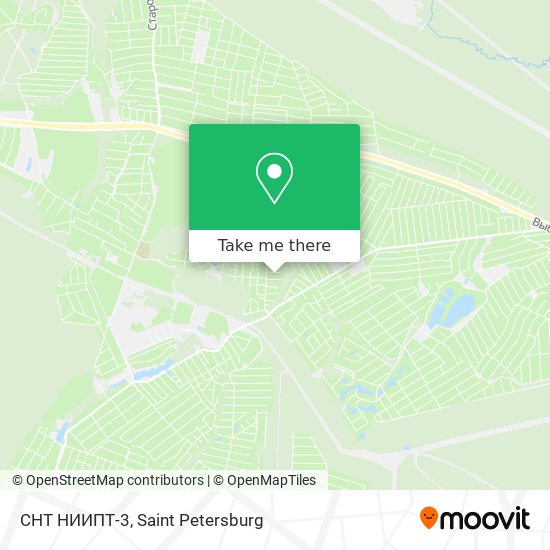 СНТ НИИПТ-3 map