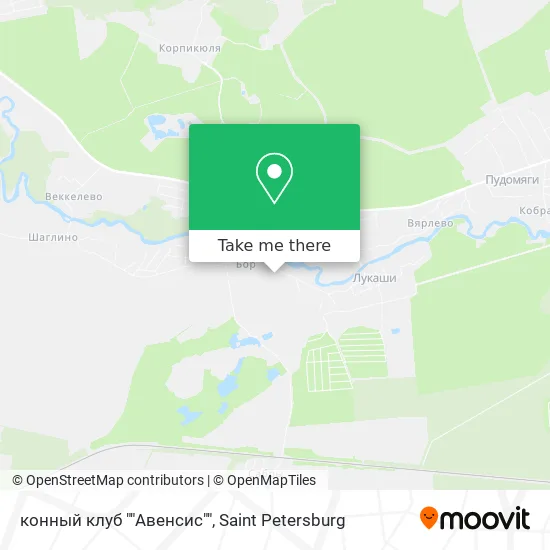 конный клуб ""Авенсис"" map