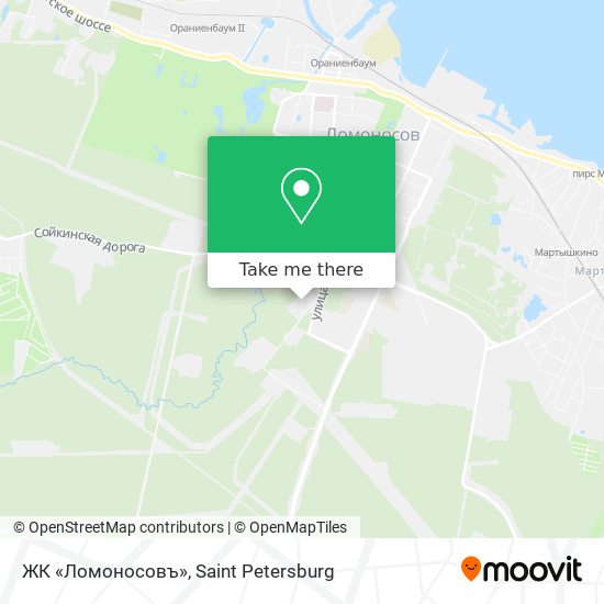ЖК «Ломоносовъ» map