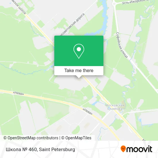 Школа № 460 map